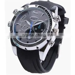 HD IR waterproof watch camera JVE-3105G-5 night vision video;waterproof web digital