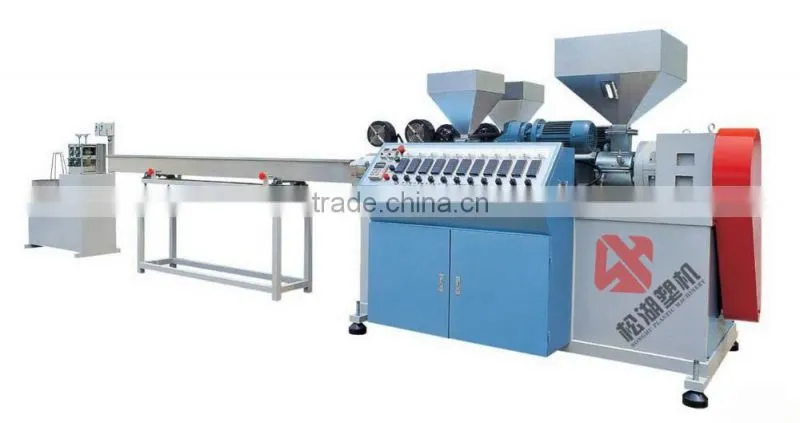 PP/PE/PVC Imitation Plastic Rattan Extrusion Line For Furniture
