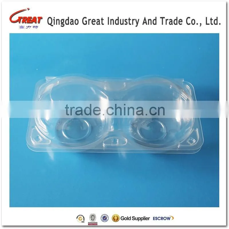 Perforated Custom Clamshell Fruit Packaging Container