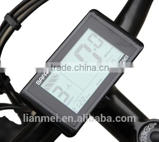 Mountain e-bike with new battery case ,high qulity front shock