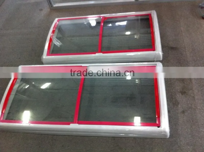 Curve Glass Door For 1094*598mm 1294*598mm CKD freezer parts freezer glass door frame (freezer &refrigerator parts)