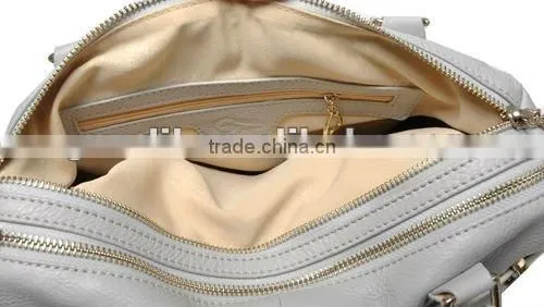 2012 lady snake leather handbags in factory price and name brand