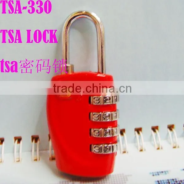 2015 hot sale TSA comination travel luggage code lock factory direct sale TSA-330