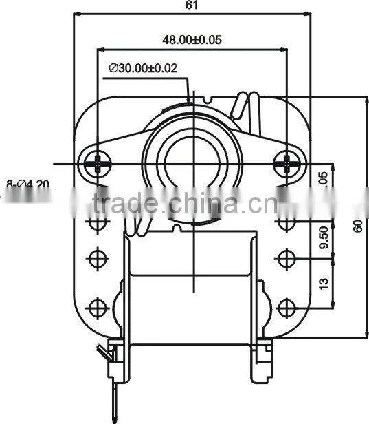shaded pole motor/ microwave oven motor