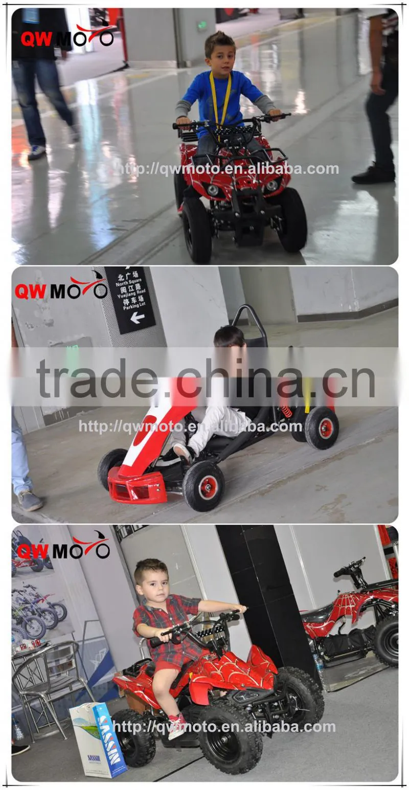 QWMOTO CE Electric Children electric quad 36V 500W mini quad bike ATV for sale