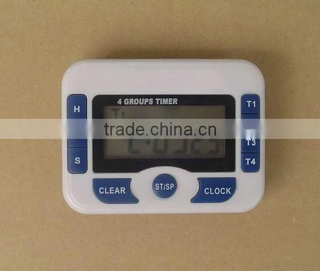 4 channel digital timer clock in low price best for promotion gift
