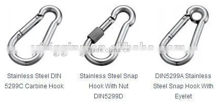 Stainless Steel Egg Shape Snap Hook