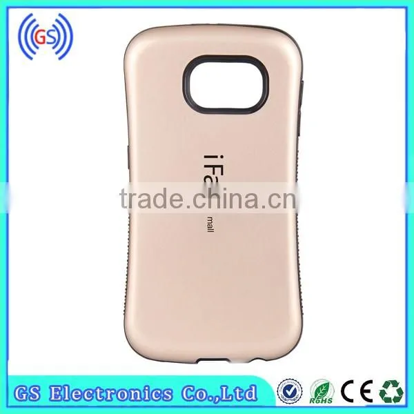 Shockproof PC TPU Hybrid Iface Mobile Phone Case For Samsung Galaxy S6 Edge