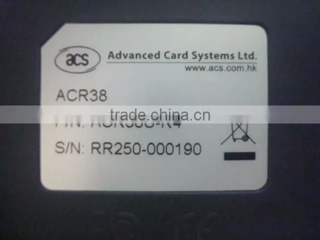 2015 Latest Version 12 Mbps Contact IC Chip Card Reader Writer ACR38
