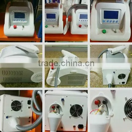 2016 hot sale depilacion laser/tattoo removal/pigment removal machine