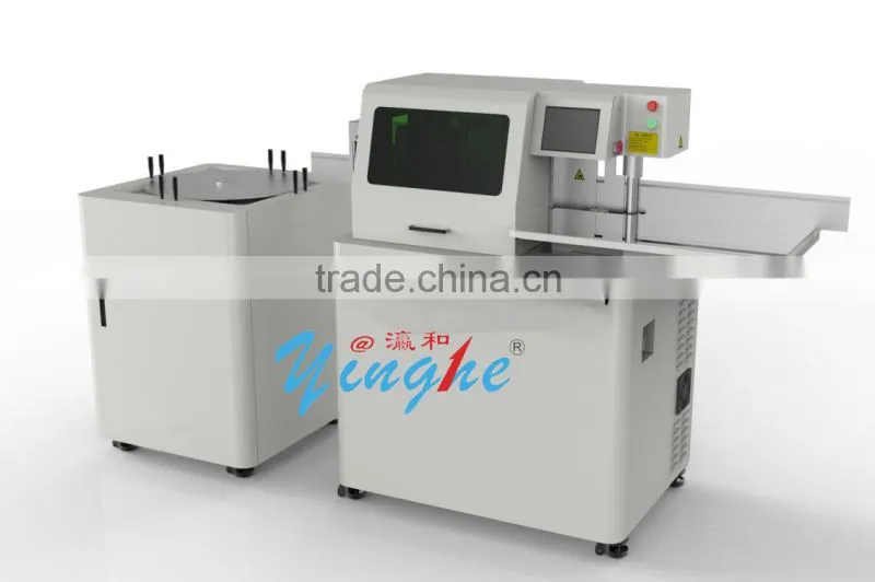 Auto Double Side Notching Bending Machine Automatic feeding the material, automatic measure the edge size, front side etc..