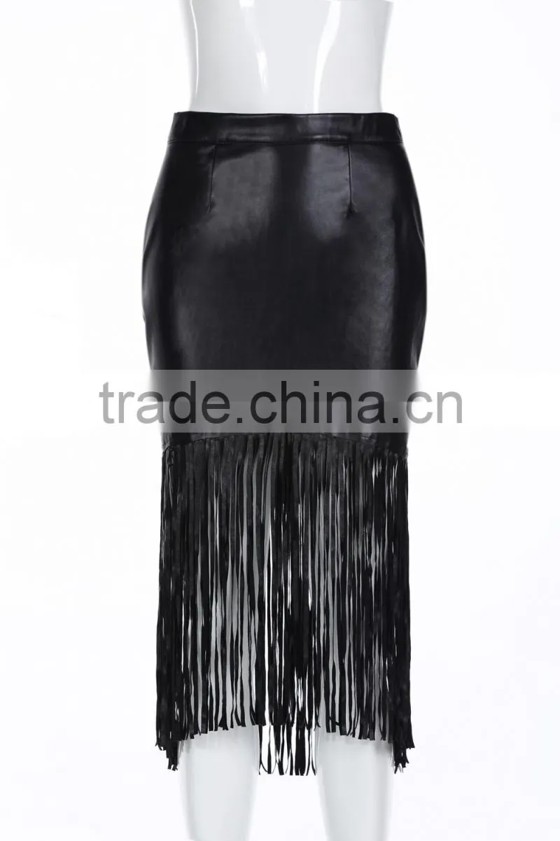 Fashion Design Tassels Skirt for Ladies