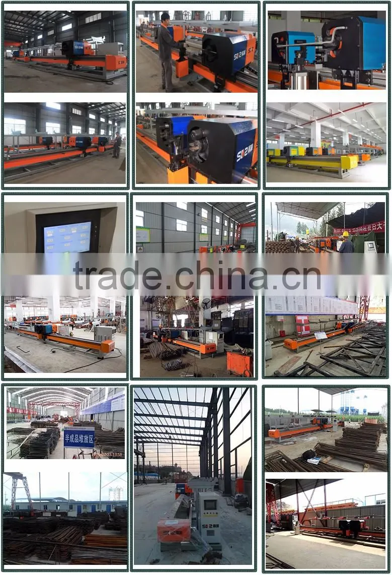 6-32mm fully automatic 4 directions rebar shaping center with two mobile bending units