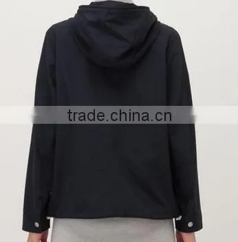 2015 Mens polyester/spandex rain jacket waterproof/breathable