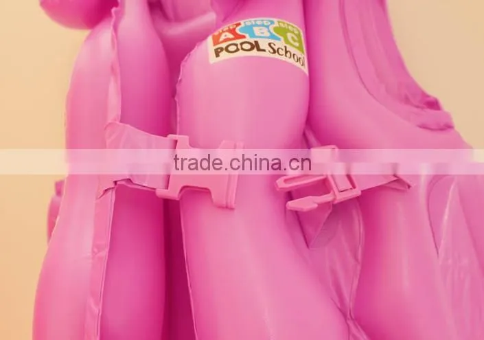 2015 summer swim personalized inflatable life jacket