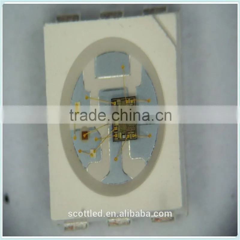 3 chips 5050 led smd build-in APA102 IC