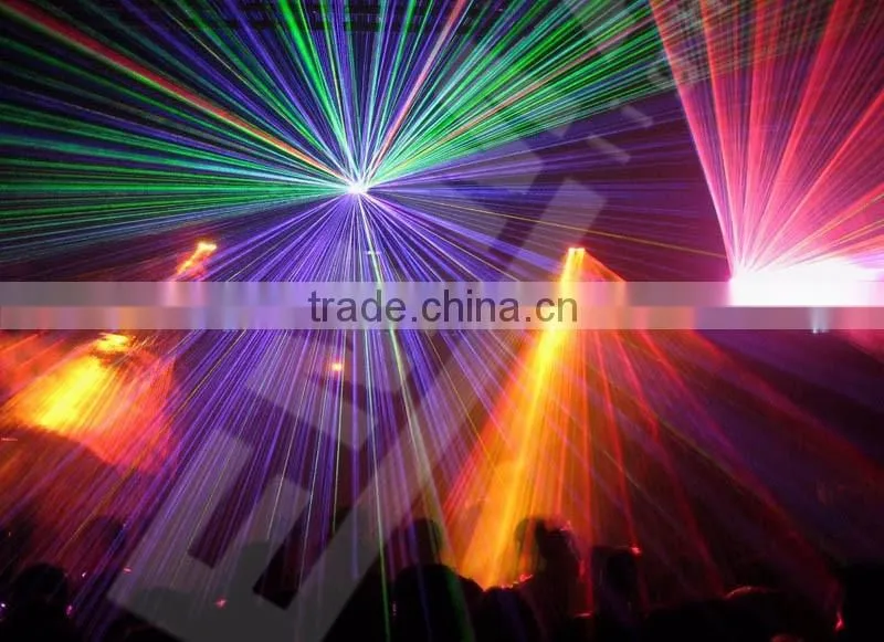 RGB Emitting Color and Laser Lights Type rgb 3w laser light