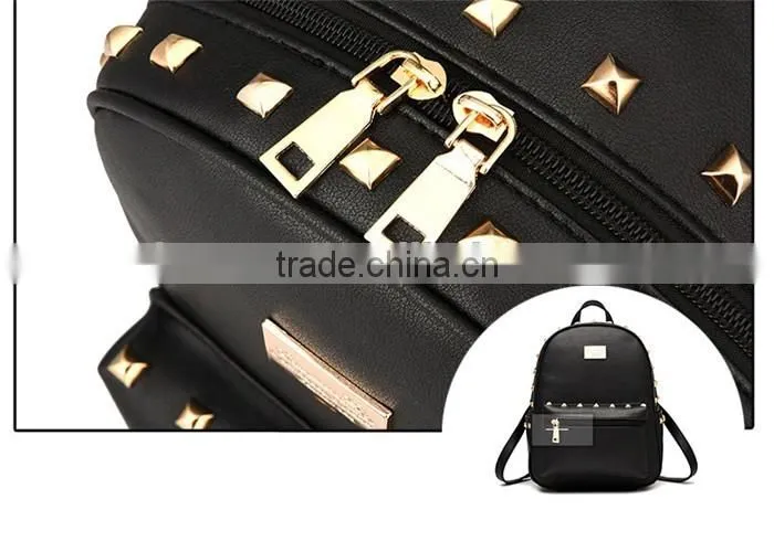 Korea style travel bag girls fashionable high school teenage backpack