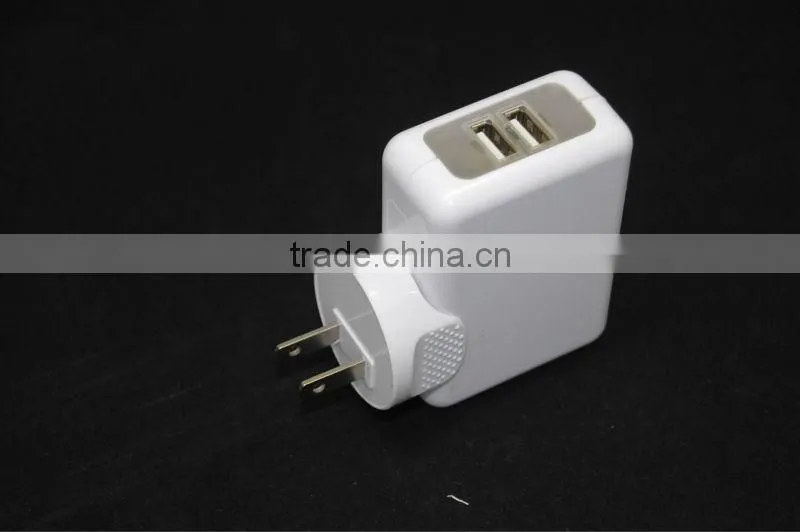 china manufacturer 5V 2.1a 2 usb fashion charger