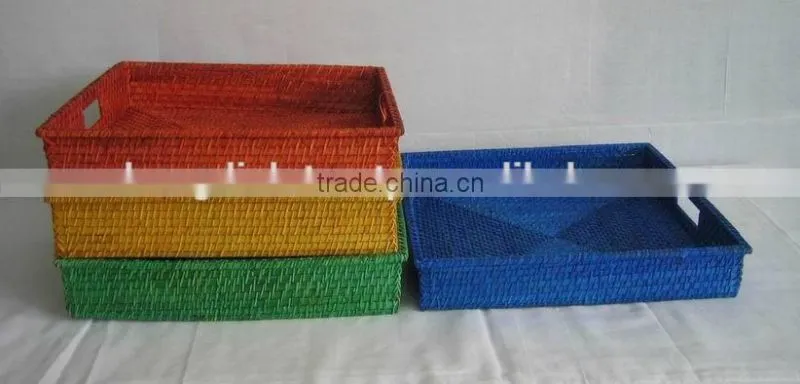 Bamboo Rattan Napkin Holder