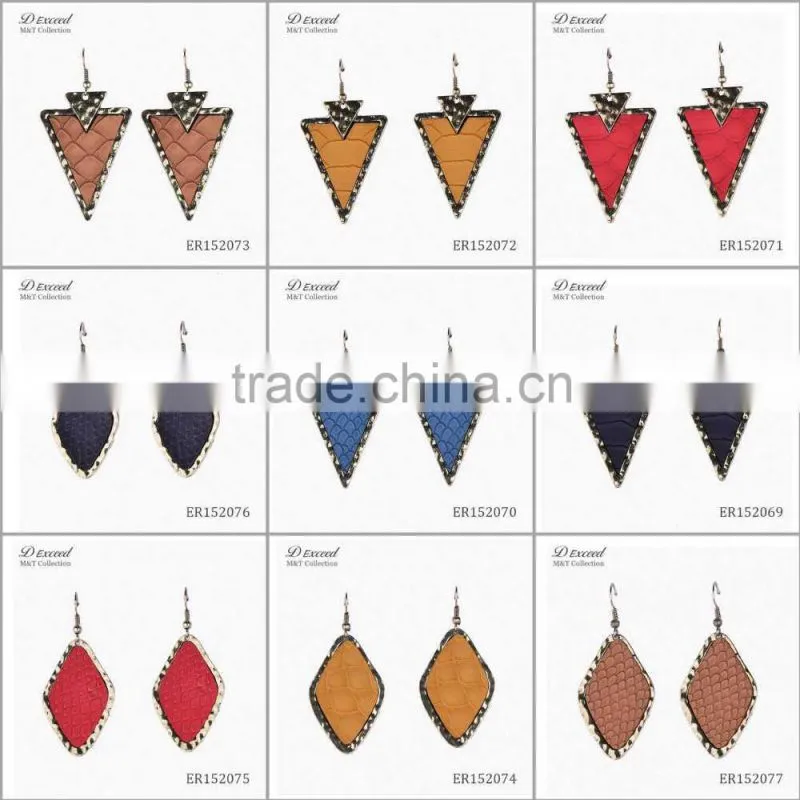 Wholesale Jewelry Promotional Gifts Ethnic Bohemian Native Beaded Dangle Earrings Fancy Bead Drop Earrings