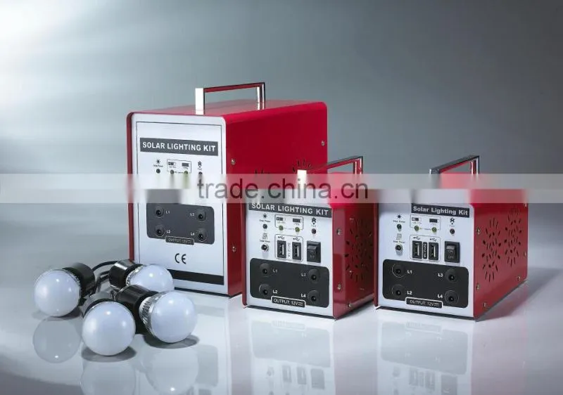 10W/7Ah Solar Lighting System, 12V solar power system