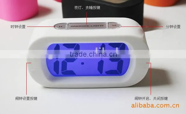 Square LED luminous clock