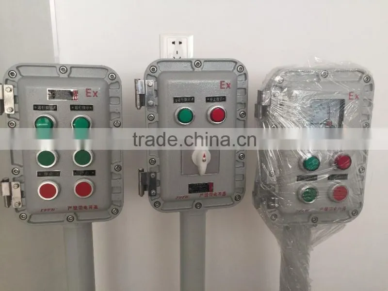 LBZ51 customized explosion proof operation post with cast aluminum