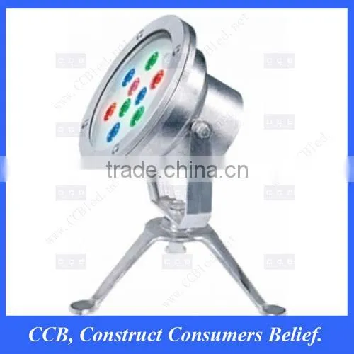 18W RGB DMX512 led underwater light