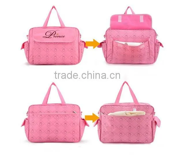 Multifunctional Mommy Bag Baby Diaper Mummy Changing Bag Waterproof Nappy Bag