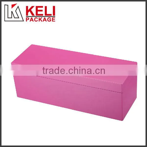 Luxury MDF wooden wine gift box