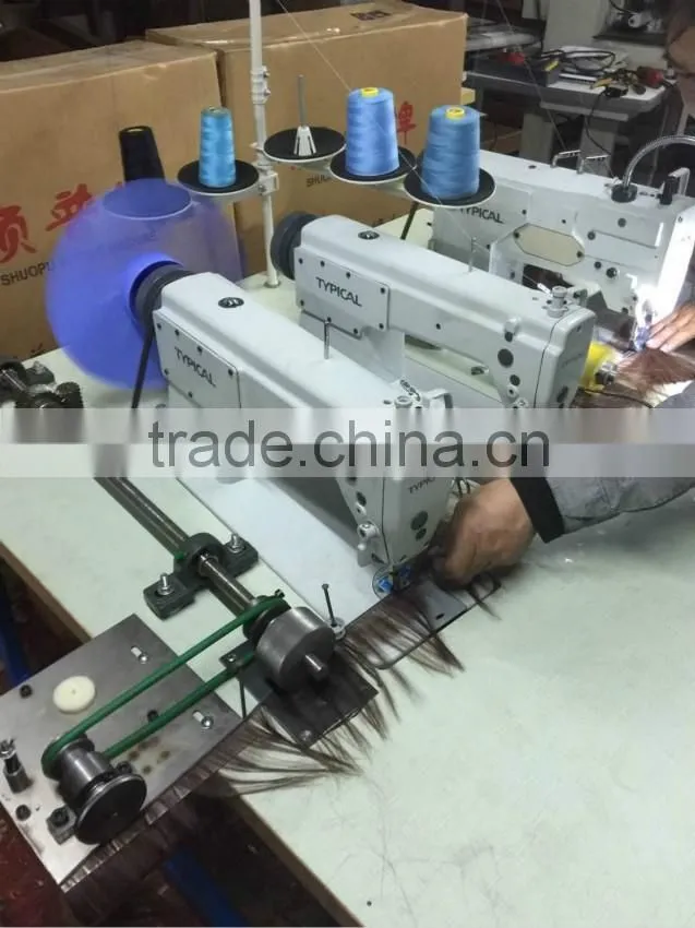 Cheaper Three Heads Hair Weaving Sewing Machine