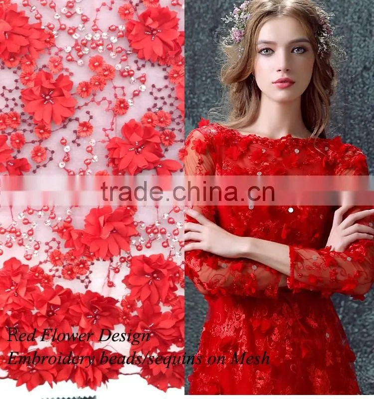 2016 Gorgeous sequins fabric /swiss tulle lace for party dresses/african french lace with full sequins for girls