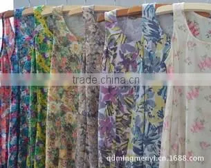 women's stitching style in casual dress