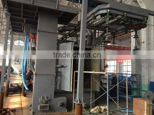 Monorail shot blasting machines/shot blasting equipment