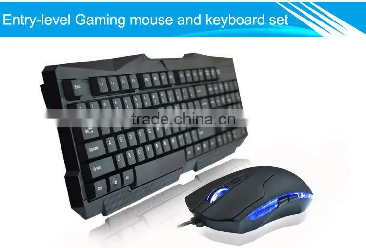 VMT-07 desktop keyboard led mouse manufacturer gaming keyboard set