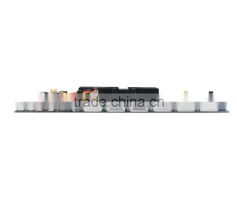 Intel D525 cheap industrial network security firewall pc motherboard with 6 Giga Lan