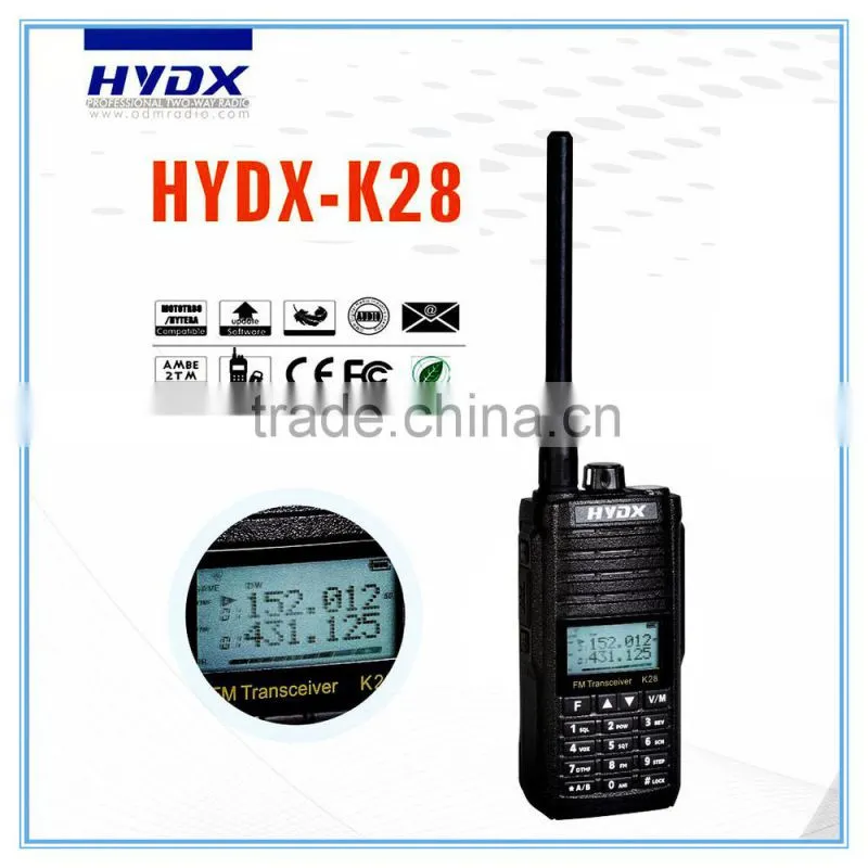 HYDX K28 portable Dual Band Analog two way radio amateur long range UHF VHF