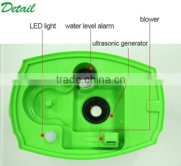 colorful ultrasonic home humidifier baby room humidifier