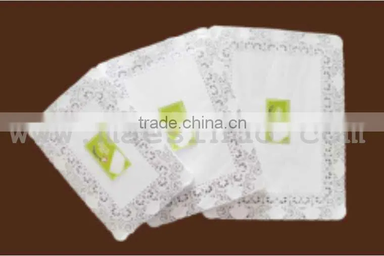 15 x 30 cm White Rectangular Paper Doyley