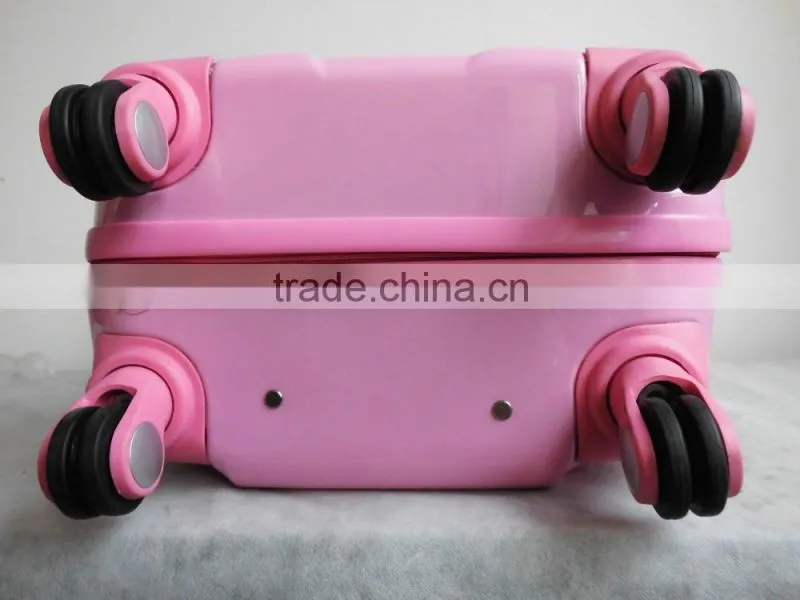 Roral Waves ABS+PC fashion trolley luggage