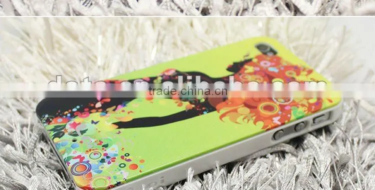 high quality fashion novelty mobile phone cover case for Iphone 4/4S
