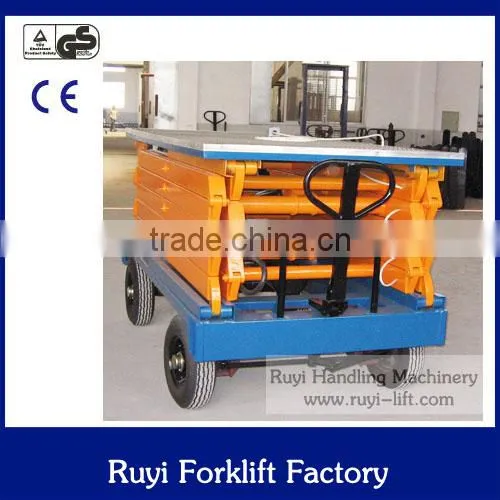 6m 8m 10m 12m electric scissor lift 220v
