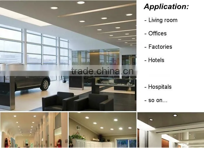 New Model CE factory price round led panel light
