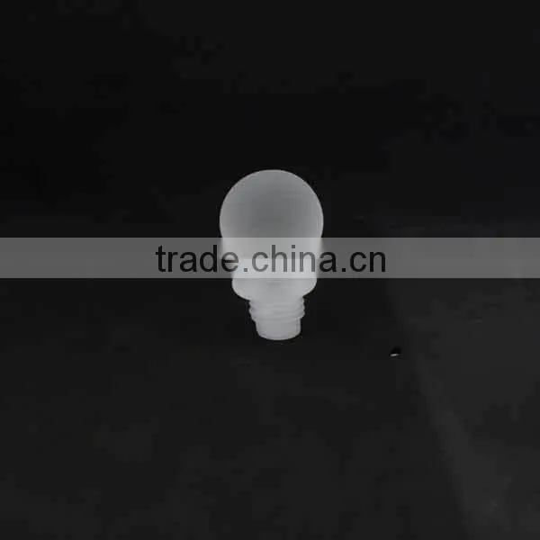 Hot sale frosted mini glass cap bottle