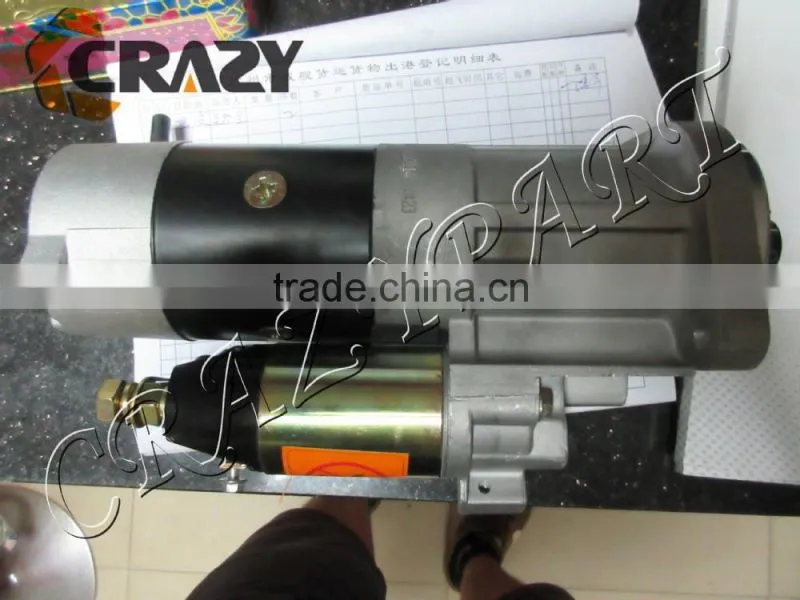 Diesel engine D12D start motor for EC460B volvo 11127679,excavator spare parts,D12D engine parts