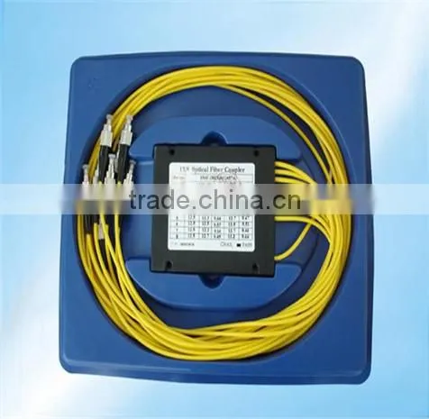 China Wholesale Rack mount 1*6 plc fiber optic splitter and fc fibre coupler