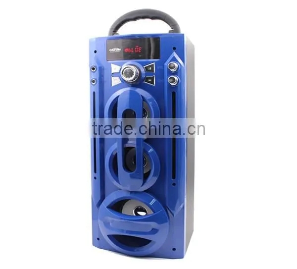 Cheap usb portable woofer wood colorful portable