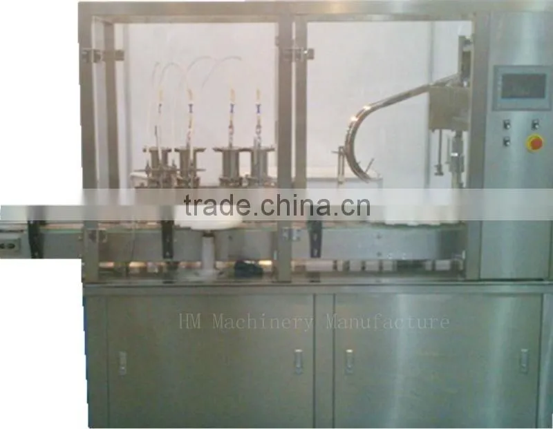 Automatic yoghourt filling machine