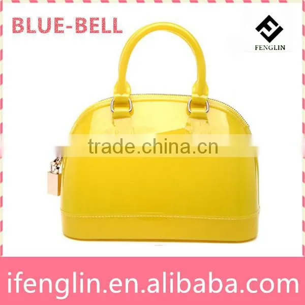 transparent clear simple design handbags woman clutch bags online